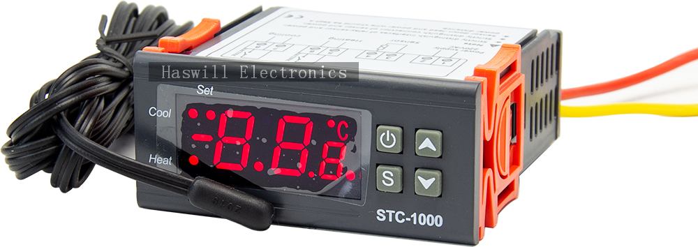 Цифровой регулятор температуры STC-1000 — самотестирование при включении питания
