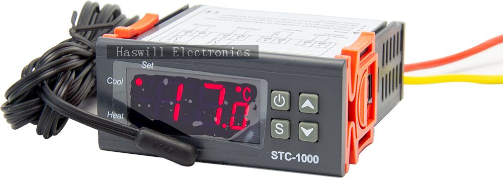 Цифровой регулятор температуры STC-1000 — нормальное рабочее состояние